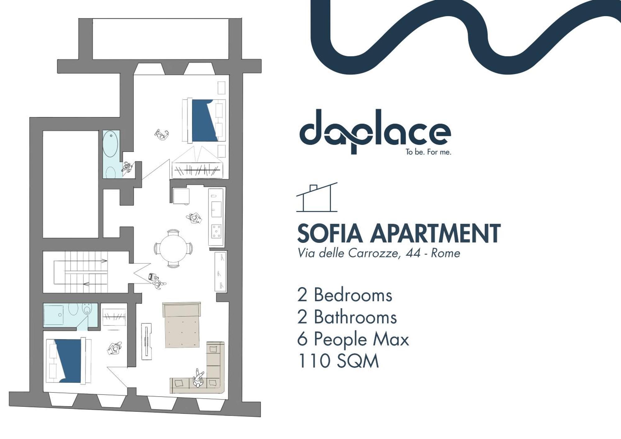 Daplace - Sofia Apartment Рим Экстерьер фото